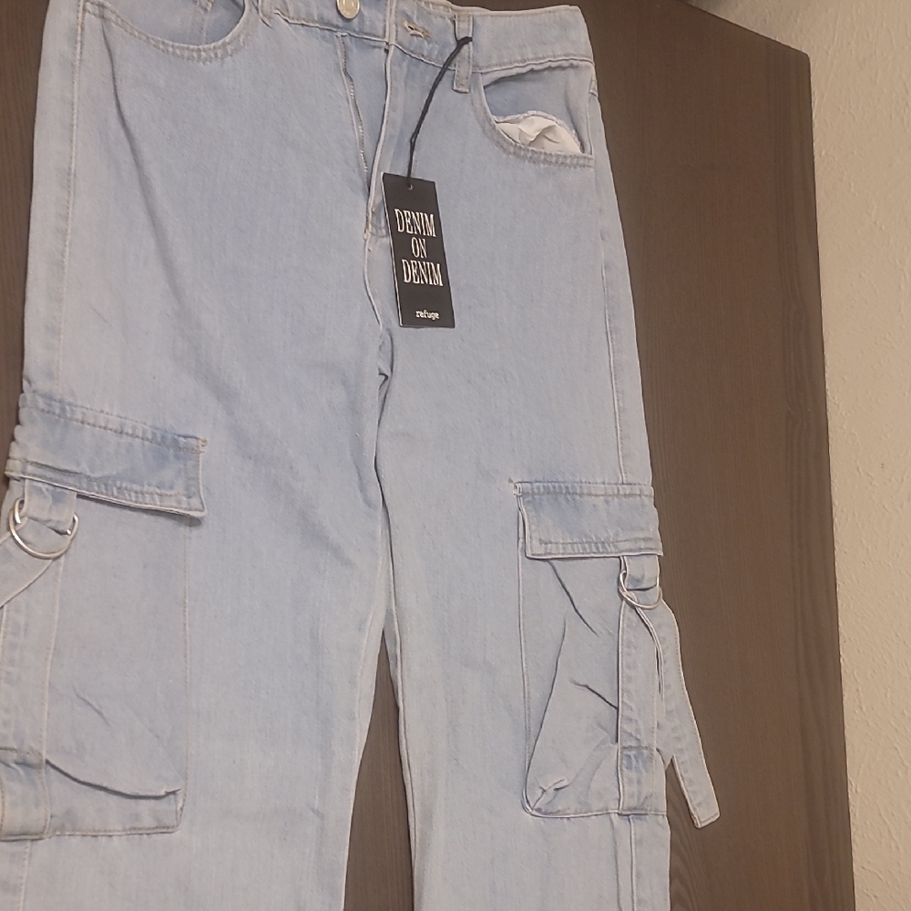Denim on Denim Light Blue Jeans